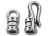 Silver Hook Clasps