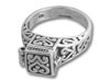 Silver Prayer Box Ring