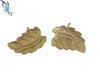 Gold Filled Leaf Earrings