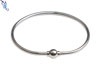 7 Inch Flex Bangle with Threaded Ball