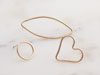 14K Gold Filled Wire Earring Components