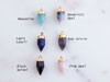 Small Gemstone Spike Drop