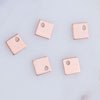 Tiny Square Stamping Tags