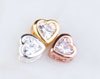 Heart CZ Slide
