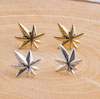 Small Leaf Stud Earrings