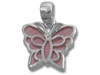 Pink Butterfly Pendant