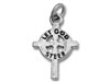 Let God Steer Cross Charm