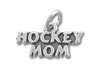 Sterling Silver Hockey Mom Charm