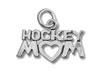 Sterling Silver Hockey Mom Charm