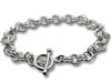 7.5" Charm Bracelet with Plain Toggle