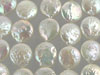 Goldish Peach Round Coin Pearl