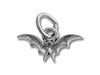 Sterling Silver Flat Bat Charm
