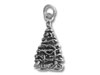 Sterling Silver Flat Christmas Tree Charm