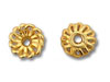 Gold Plated Bead Cap