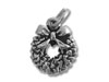 Sterling Silver Wreath Charm
