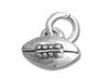 Sterling Silver Football Charm