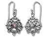 Silver CZ Chandelier Earring Findings