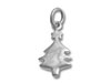 Sterling Silver Shiny Christmas Tree Charm
