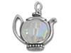 Pink Crystal Tea Pot Charm