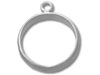 Sterling Silver 4.5mm Charm Ring