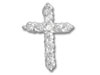 CZ Cross Pendant