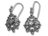 Silver Filigree Chandelier Earrings