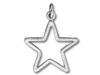 Silver Star Charm