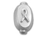 Oval Bead with Awareness Bead