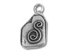 Sterling Silver Music House Charm