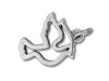 Cutout Dove Charm