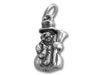 Sterling Silver Snowman (One-Sided) Charm