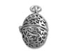 Sterling Silver Openable Hollow Egg Charm