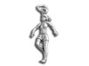 Sterling Silver Female Athlete Charm