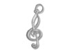 Large Treble Clef Charm
