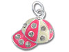Enamel and Stone Hat Charm