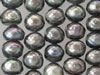Faceted Rainbow Grey Potato Pearl