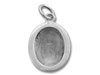 Plain Oval Pricture Frame Charm