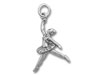 Sterling Silver Ballerina Charm