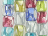 Cubed Beads with Assorted Colors