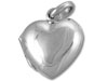 Plain Silver Heart Locket