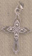 Marcasite Cross Pendant