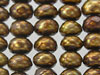 Golden Brown Faceted Potato Pearl