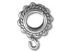 Silver Beaded Rope Finding Ring