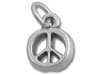 Sterling Silver Small Peace Charm