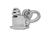 Sterling Silver Steaming Coffee Mug Charm