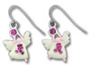 Awareness Ribbon Angel Earrings