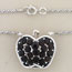 Garnet in Marcasite Necklace