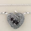 Garnet Purse Marcasite Necklace