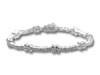 7" 6mm Flower Cubic Zirconia Bracelet