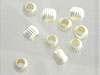 Sterling Fluted Bead Spacer